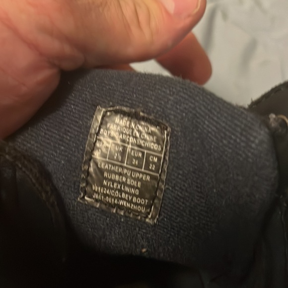 US kids 3y Polo Buckle Boots 100% authentic worn 3 times by my son - Picture 6 of 13